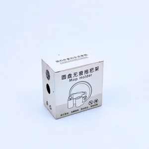 No-Nail Adhesive Wall Mop Holder Disc