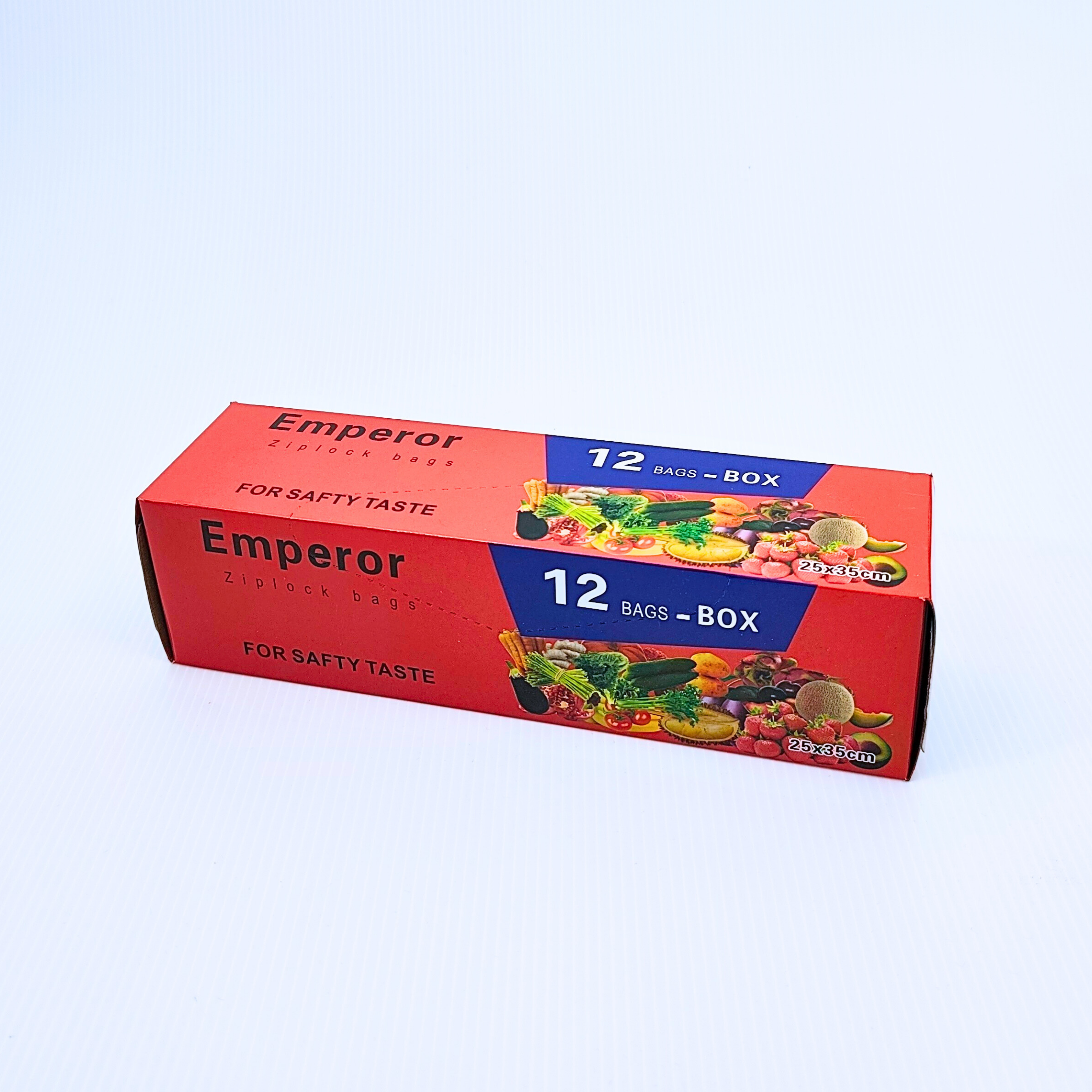 أكياس تفريز سحاب امبرور يلان 25×35 سم — 12 كيس