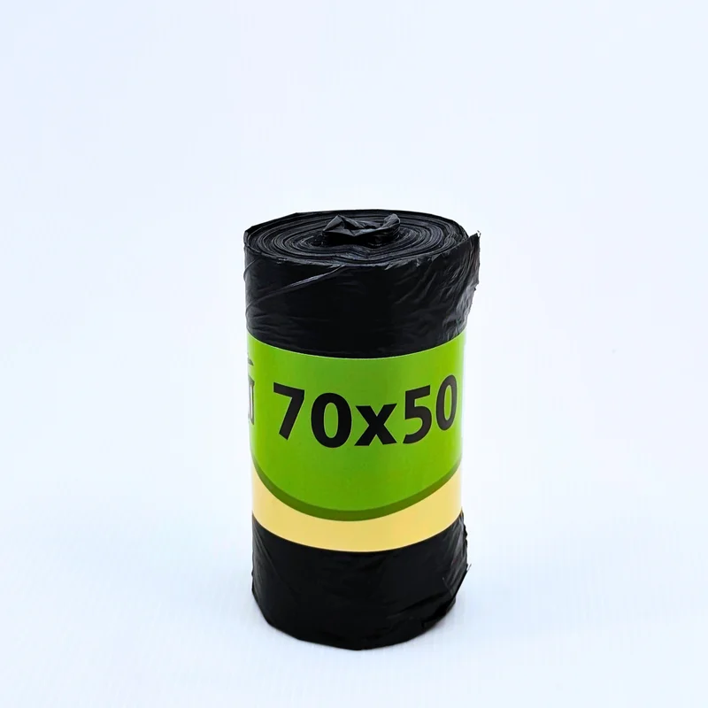 أكياس نفايات رول أسود 50/70 - 350 غرام أكياس نفايات رول أسود 50/70 - 350 غرام